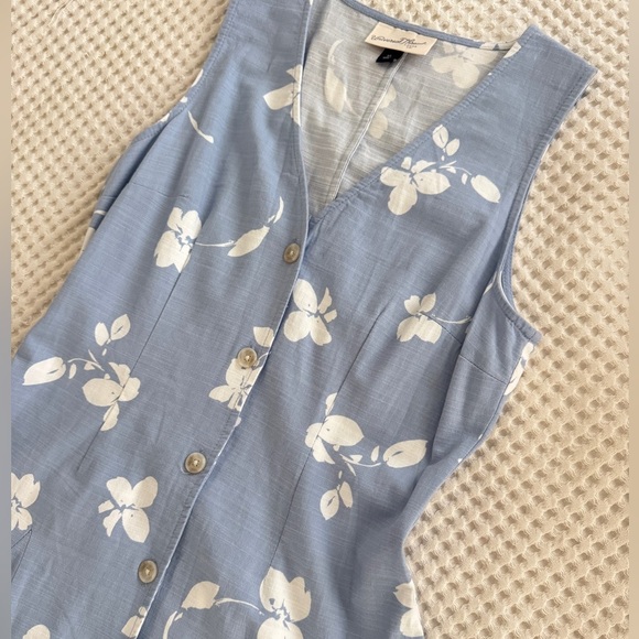 Universal Thread Blue Sleeveless V-Neck Sundress - NWOT szXS - Picture 4 of 5